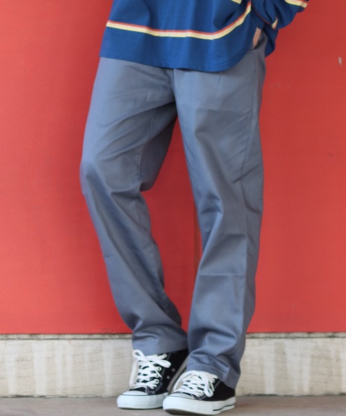 SITRY（シトリー）の「Street color Chef pants/ストリートカラー タック ワイド シェフパンツ（その他パンツ・メンズ・チャコールグレー/ブラック/オフホワイト/ベージュ/オリーブ/グレイッシュブルー/ネイビー・M/L/XL）」の11枚目の写真