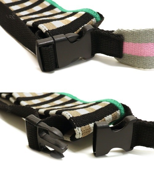 DONOBAN(ドノバン)の「ストラップ付きニットバッグ(ハンドバッグ・レディース・テラコッタ/アイボリー/ブラック/ブルー・F)」の19枚目の写真