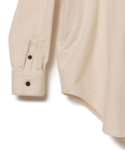 B:MING by BEAMS（ビーミングバイビームス）の「B:MING by BEAMS / ヘリンボーン シャツジャケット（ミリタリージャケット・レディース・アイボリー/スミクロ・SMALL/MEDIUM）」の15枚目の写真