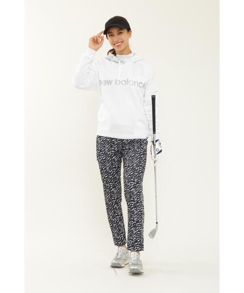New Balance Golf(ニューバランスゴルフ)の「【new balance golf】ダンボールニット 裏起毛 スウェット スリム ジョガーパンツ (WOMENS SPORT)(スウェットパンツ・レディース・ブラック/グレー/ブラック系その他/ホワイト・MEDIUM/LARGE/SMALL/X-SMALL)」の5枚目の写真