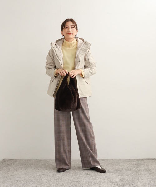 エコダウンライナーマウンテンパーカー