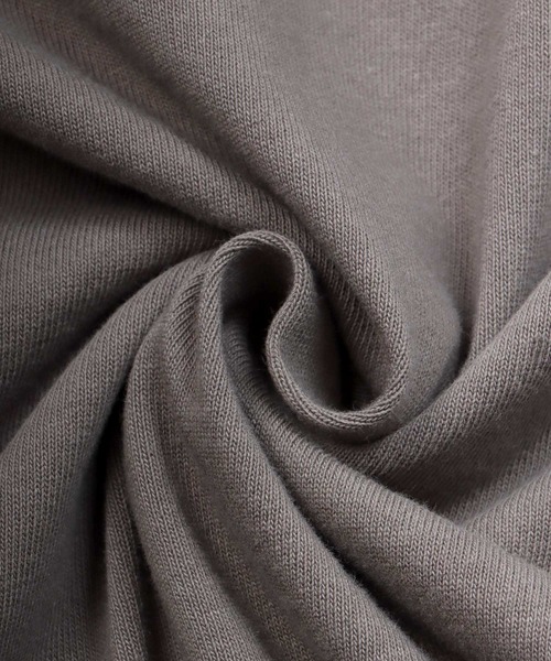 SITRY（シトリー）の「Heavy weight wide mock neck pullover/ヘビーウェイト ワイドモックネック プルオーバー（Tシャツ/カットソー・メンズ・ベージュ/サンドベージュ/グリーン/サックスブルー/ホワイト/チャコールグレー/ブラック・M/L/XL）」の12枚目の写真