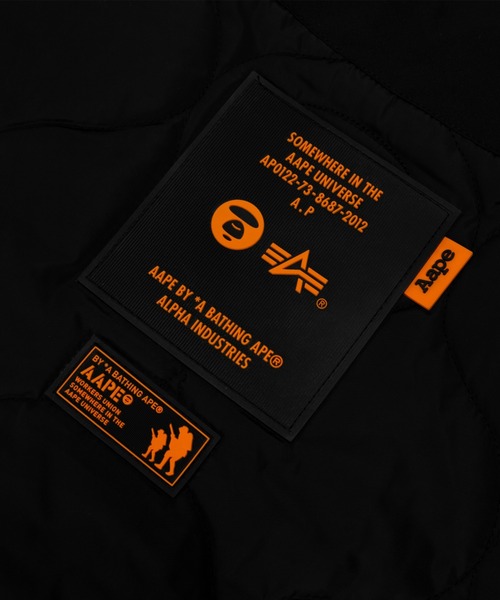 AAPE X ALPHA INDUSTRIES LINING JKT