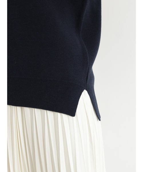 Te chichi（テチチ）の「ロゴジャカードニット（ニット/セーター・レディース・チャコール/ネイビー/ベージュ・ﾌﾘ-）」の14枚目の写真