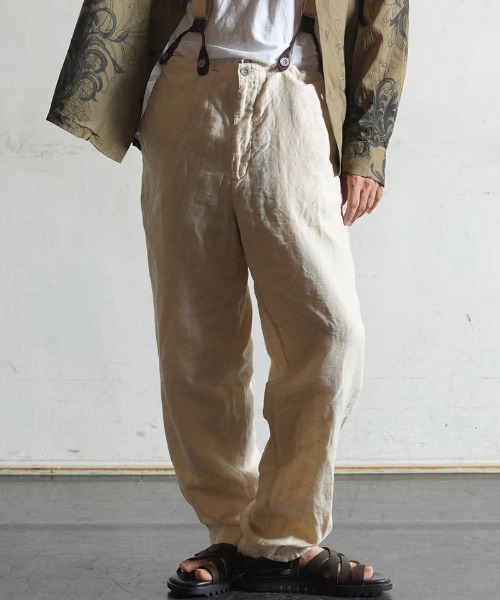 EGO TRIPPING（エゴトリッピング）の「mp10596-LINEN DENIM WORK