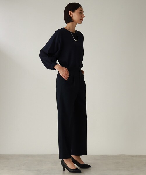 THE SHOP TK （ザ ショップ ティーケー ）の「◆【セレモニー/入卒/洗える】ジョーゼット袖シャーリングブラウス（シャツ/ブラウス・レディース・ホワイト系/ネイビー・11/12/13/14）」の15枚目の写真