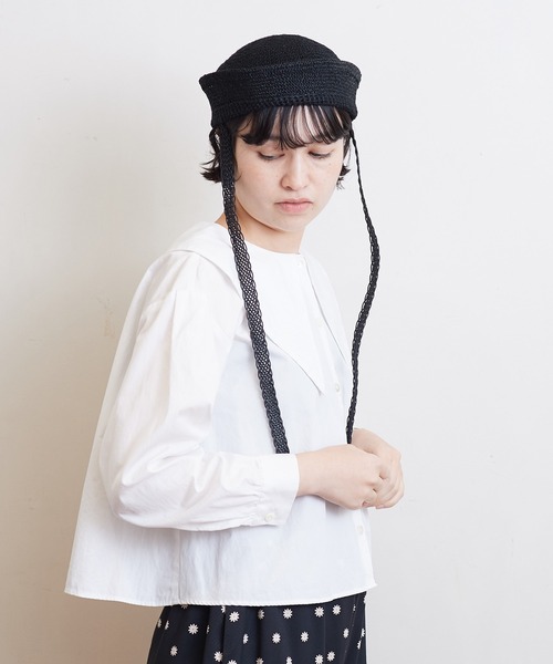bulle de savon（ビュルデサボン）の「100/2ブロード Big collar