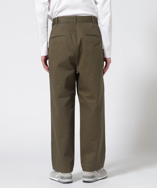 DENHAM（デンハム）の「DENHAM/デンハム/3MIJ CW ワイドチノ（チノパンツ・メンズ・オリーブ系・M/L/S）」の5枚目の写真