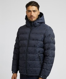 Guess | Allover Logo Puffer Jacket(ブルゾン)