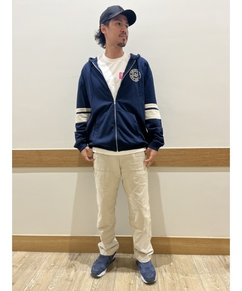 GAP（ギャップ）の「GAPサークルロゴ フレンチテリーフルジップ