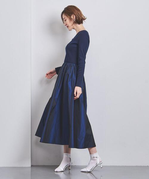 (新品未使用❗)ユナイテッドアローズ　ネイビーワンピース UNITED ARROWS（ユナイテッドアローズ）の「フィット＆フレア 2WAY