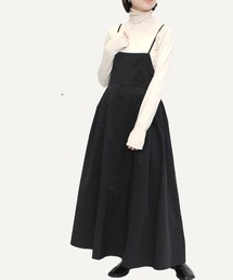 ウェザークロスレースアップキャミワンピース