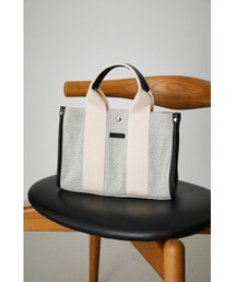 AZUL by moussy | SQUARE CANVAS TOTE BAG/スクエアキャンバストートバッグ(トートバッグ)