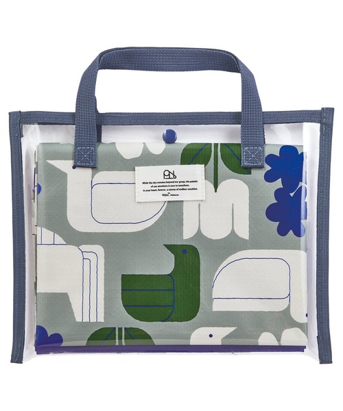 Wpc. Patterns（ダブリュピーシーパターンズ）の「Wpc. Patterns レジャーシート コンパクト（アウトドアグッズ・レディース・レッド系その他/ネイビー/ホワイト系その他/レッド系その他3/ベージュ系その他/ブルー系その他/ホワイト系その他2/イエロー系その他/ネイビー系/オフホワイト/ホワイト系その他3/ブラウン系その他/グレー系その他/ホワイト系その他5/ホワイト系その他4・FREE）」の7枚目の写真