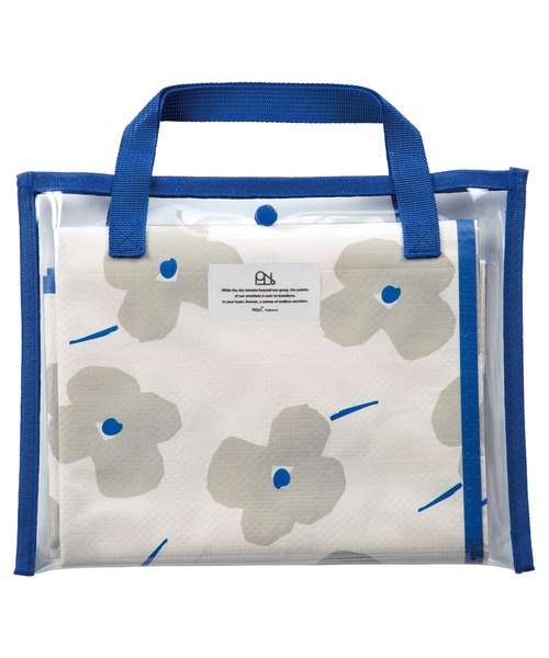 Wpc. Patterns（ダブリュピーシーパターンズ）の「Wpc. Patterns レジャーシート コンパクト（アウトドアグッズ・レディース・レッド系その他/ネイビー/ホワイト系その他/レッド系その他3/ベージュ系その他/ブルー系その他/ホワイト系その他2/イエロー系その他/ネイビー系/オフホワイト/ホワイト系その他3/ブラウン系その他/グレー系その他/ホワイト系その他5/ホワイト系その他4・FREE）」の2枚目の写真