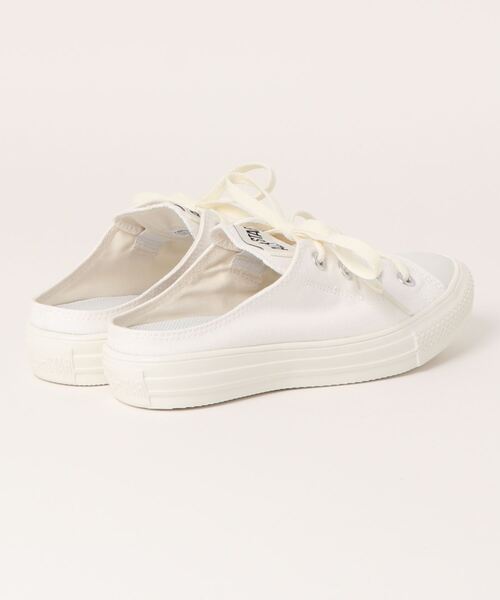 CONVERSE（コンバース）の「［コンバース］ALLSTAR　LIGHTMULE　オールスターミュールスリッパ（スリッポン・レディース・ホワイト/ワイン・M/S）」の9枚目の写真