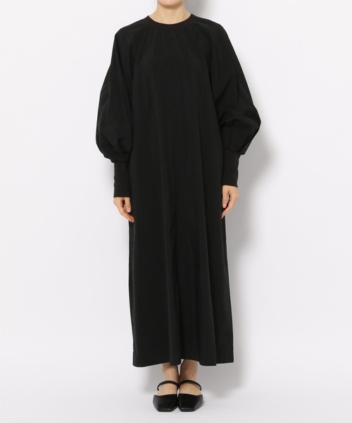 LOWRYS FARM（ローリーズファーム）の「シャカシャカソデパフワンピース　185829（ワンピース・レディース・グリーン/ブラック/アイボリー・FREE）」の18枚目の写真