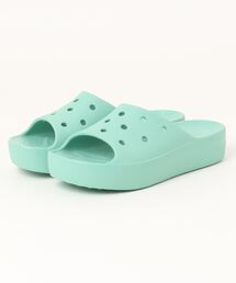 《crocs》クロックス クラシック プラットフォーム スライド