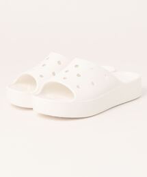 《crocs》クロックス クラシック プラットフォーム スライド