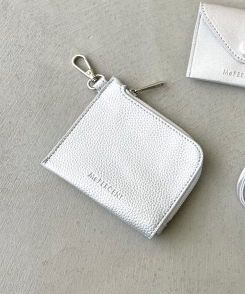 Me%（ミィパーセント）の「MPカスタムチャームポケット（ポーチ・レディース・ブラック/ピンク/ブルー/アイボリー/グレー/ブルー系その他/ブラウン・FREE）」の2枚目の写真