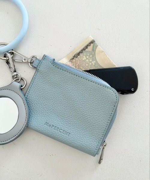 Me%（ミィパーセント）の「MPカスタムチャームポケット（ポーチ・レディース・ブラック/ピンク/ブルー/アイボリー/グレー/ブルー系その他/ブラウン・FREE）」の5枚目の写真