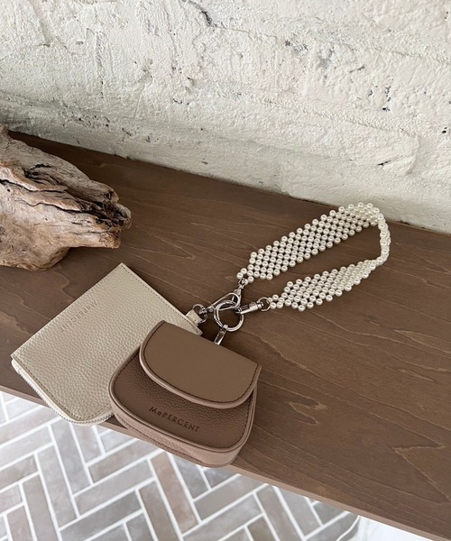 Me%（ミィパーセント）の「MPカスタムチャームポケット（ポーチ・レディース・ブラック/ピンク/ブルー/アイボリー/グレー/ブルー系その他/ブラウン・FREE）」の14枚目の写真