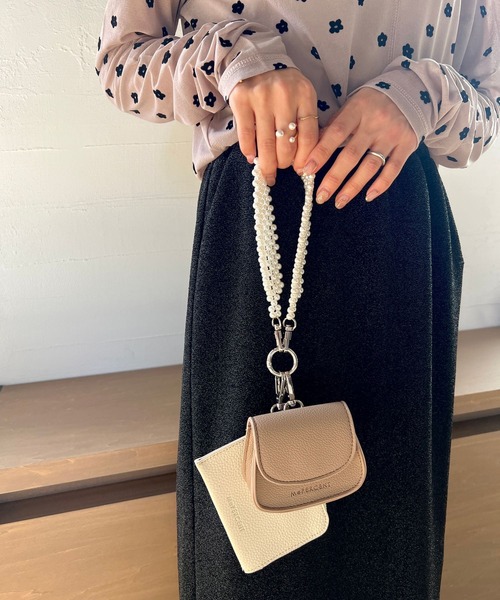 Me%（ミィパーセント）の「MPカスタムチャームポケット（ポーチ・レディース・ブラック/ピンク/ブルー/アイボリー/グレー/ブルー系その他/ブラウン・FREE）」の17枚目の写真