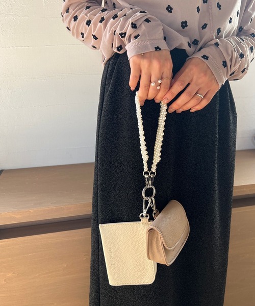 Me%（ミィパーセント）の「MPカスタムチャームポケット（ポーチ・レディース・ブラック/ピンク/ブルー/アイボリー/グレー/ブルー系その他/ブラウン・FREE）」の18枚目の写真