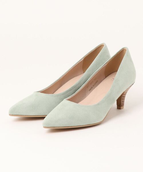 ASBee（アスビー）の「musee collection ミュゼ コレクション レディース ポインテッドプレーンパンプス【幅広3E】 501（パンプス・レディース・カーキ/ベージュ系その他2/ピンク系その他/グリーン系その他/ブラック/パープル/ブルー系その他2・25.0cm/23.0cm/24.0cm/23.5cm/22.5cm/24.5cm）」の5枚目の写真