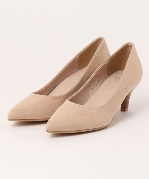 ASBee（アスビー）の「musee collection ミュゼ コレクション レディース ポインテッドプレーンパンプス【幅広3E】 501（パンプス・レディース・カーキ/ベージュ系その他2/ピンク系その他/グリーン系その他/ブラック/パープル/ブルー系その他2・25.0cm/23.0cm/24.0cm/23.5cm/22.5cm/24.5cm）」の3枚目の写真