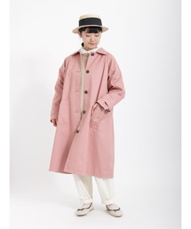 Samansa Mos2 | 【花粉ブロック】ステンカラーコート(ステンカラーコート)