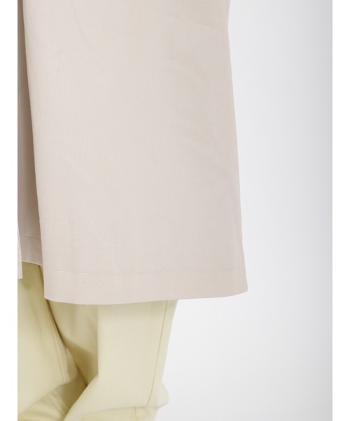 Samansa Mos2（サマンサ モスモス）の「【花粉ブロック】ステンカラーコート（ステンカラーコート・レディース・ベージュ/ネイビー/カーキ/ピンク/ミント・ﾌﾘ-）」の20枚目の写真