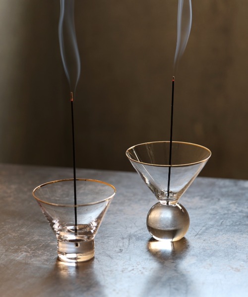 BIRTHDAY BAR(バースデイバー)の「Hazel Alle a te Sphere お香立て(ルームフレグランス/お香・レディース・クリア/クリアブラック・フリー)」の7枚目の写真