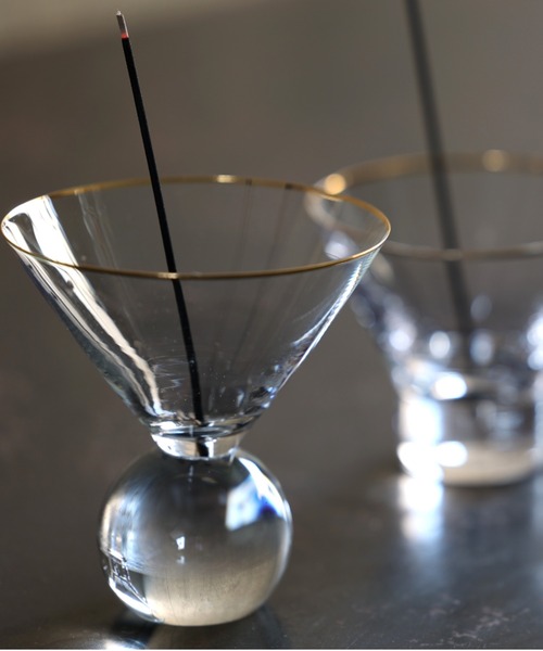 BIRTHDAY BAR(バースデイバー)の「Hazel Alle a te Sphere お香立て(ルームフレグランス/お香・レディース・クリア/クリアブラック・フリー)」の10枚目の写真