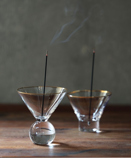 BIRTHDAY BAR(バースデイバー)の「Hazel Alle a te Sphere お香立て(ルームフレグランス/お香・レディース・クリア/クリアブラック・フリー)」の11枚目の写真