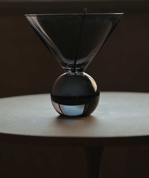 BIRTHDAY BAR(バースデイバー)の「Hazel Alle a te Sphere お香立て(ルームフレグランス/お香・レディース・クリア/クリアブラック・フリー)」の16枚目の写真