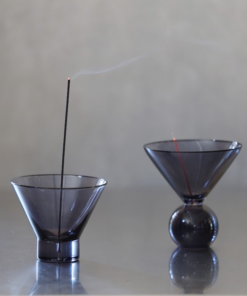 BIRTHDAY BAR(バースデイバー)の「Hazel Alle a te Sphere お香立て(ルームフレグランス/お香・レディース・クリア/クリアブラック・フリー)」の18枚目の写真