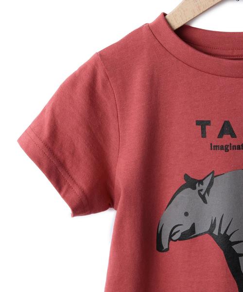 coen（コーエン）の「【coen kids】アニマルプリントＴシャツ(100～150cm)（Tシャツ/カットソー・キッズ・ホワイト/ライトブルー/ネイビー/レッド・110/100/130/140/120/150）」の7枚目の写真