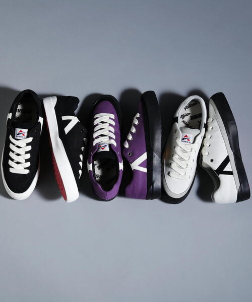 AVIREX（アヴィレックス）の「【直営店限定】AVIREX SB ENCINITAS / アヴィレックス SB エンシニータス / スニーカー（スニーカー・メンズ・ホワイト/パープル/ブラック・8/9/10）」の19枚目の写真