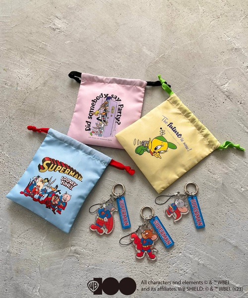 Me%（ミィパーセント）の「トムとジェリーチャーム（キーホルダー・レディース・グレー/チャコールグレー/ブラウン・100cm）」の5枚目の写真