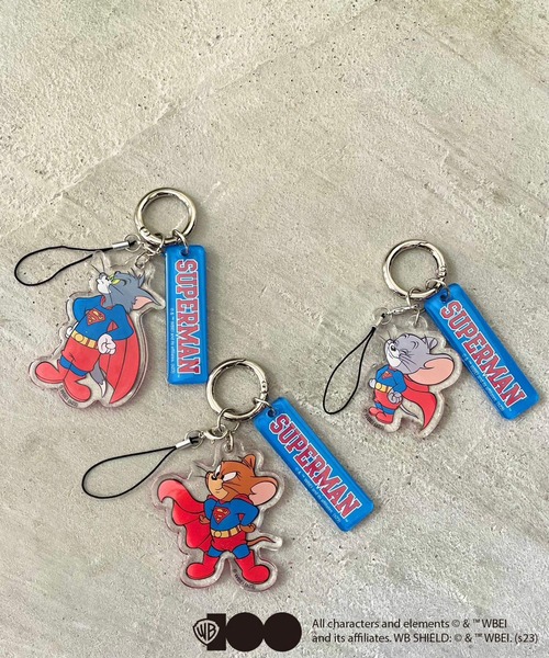 Me%（ミィパーセント）の「トムとジェリーチャーム（キーホルダー・レディース・グレー/チャコールグレー/ブラウン・100cm）」の6枚目の写真