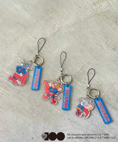 Me%（ミィパーセント）の「トムとジェリーチャーム（キーホルダー・レディース・グレー/チャコールグレー/ブラウン・100cm）」の7枚目の写真