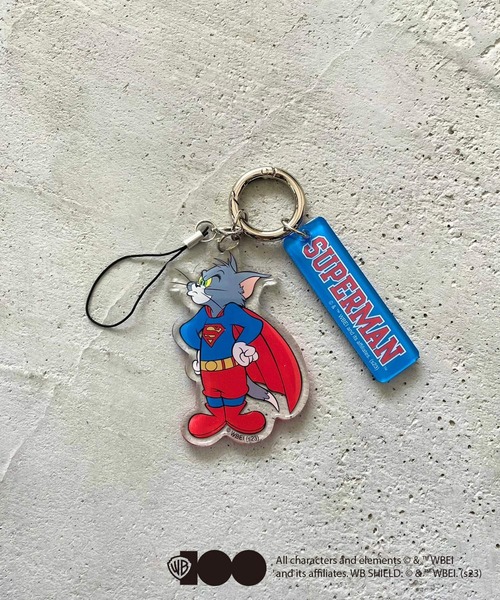 Me%（ミィパーセント）の「トムとジェリーチャーム（キーホルダー・レディース・グレー/チャコールグレー/ブラウン・100cm）」の9枚目の写真