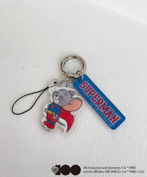 Me%（ミィパーセント）の「トムとジェリーチャーム（キーホルダー・レディース・グレー/チャコールグレー/ブラウン・100cm）」の11枚目の写真