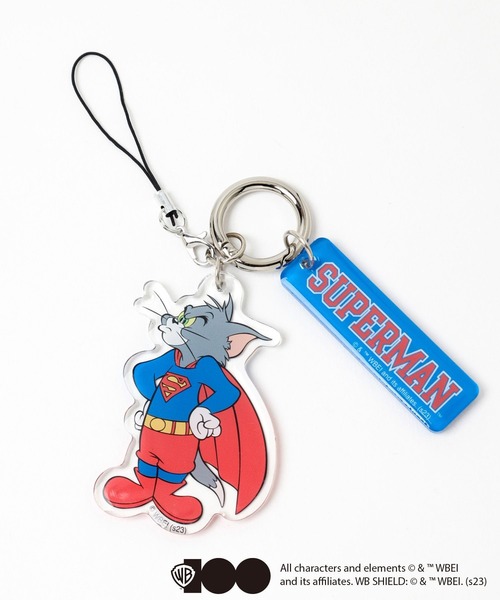 Me%（ミィパーセント）の「トムとジェリーチャーム（キーホルダー・レディース・グレー/チャコールグレー/ブラウン・100cm）」の15枚目の写真