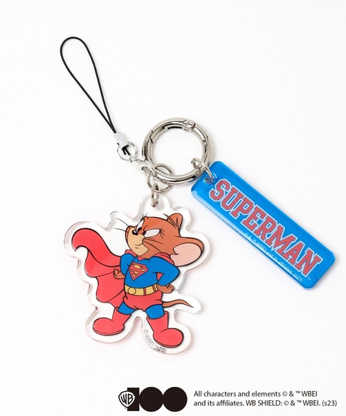 Me%（ミィパーセント）の「トムとジェリーチャーム（キーホルダー・レディース・グレー/チャコールグレー/ブラウン・100cm）」の16枚目の写真