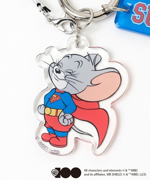 Me%（ミィパーセント）の「トムとジェリーチャーム（キーホルダー・レディース・グレー/チャコールグレー/ブラウン・100cm）」の17枚目の写真