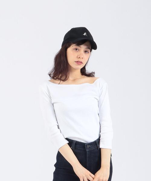 agnes b.（アニエスベー）の「【ユニセックス】AA28 CASQUETTE キャップ（キャップ・レディース・ブラック・FREE）」の2枚目の写真