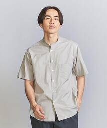 BEAUTY&YOUTH UNITED ARROWS（ビューティーアンドユースユナイテッドアローズ）の「100/2 ブロード バンドカラー リラックスレギュラー シャツ（シャツ/ブラウス）」