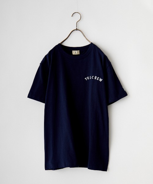 The Endless Summer（エンドレスサマー）の「[THE ENDLESS SUMMER/エンドレスサマー] 別注 パラシュートBUHI刺繍Tシャツ（Tシャツ/カットソー・レディース・ホワイト/ネイビー・XL/M/L）」の13枚目の写真